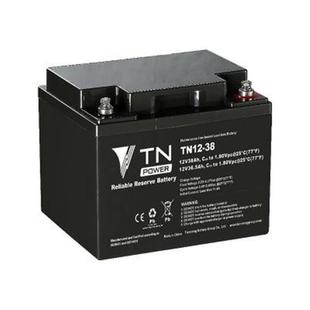 EPS 蓄电池TN12 UPS 12V38AH免维护阀控式 直流屏电源