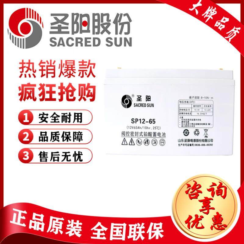 蓄电池12V65AH SP12-65直流屏机房UPS电源储能EPS通讯应急