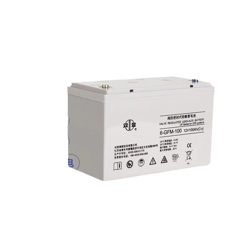 蓄电池12V100AH铅酸免维护电池6-GFM-100 UPS直流屏 消防应急