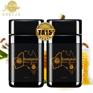 纯正天然黑罐 1000g 新西兰麦卢卡级活性蜂蜜TA15 aomija澳洲进口