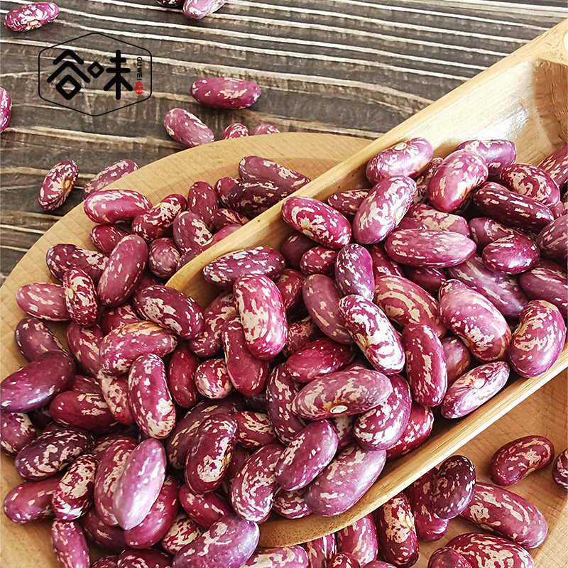 东北大饭豆500g 黑龙江花腰豆红花豆红芸豆杂粮