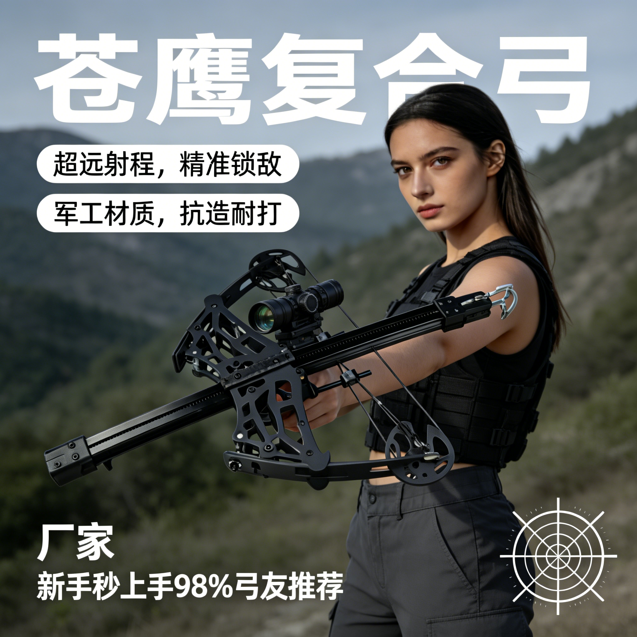 弹弓打山鸡专用弹弓钢珠成人玩具