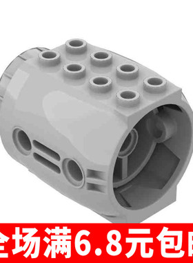 积木兼容国产43121小颗粒DIY 4x5x3飞机发动机大引擎18753 MOC