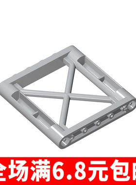 兼容国产64448 国产科技教育积木零件 1x6x5 支柱架 moc小颗粒