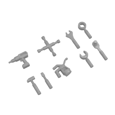 兼容积木积木零件11402 工具配件 扳手 改锥 螺丝刀武器