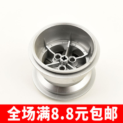 F1汽车配件 兼容国产32296+22969 国产积木81.8x50mm轮胎轮毂