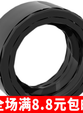 兼容国产 50951 小颗粒积木散件中国国产零配件 小轮胎皮15x6.2mm