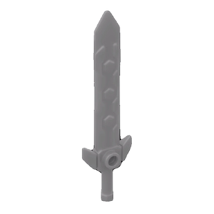 国产积木兼容某高24106 24108小颗粒人仔手持巨剑长剑武器双手剑