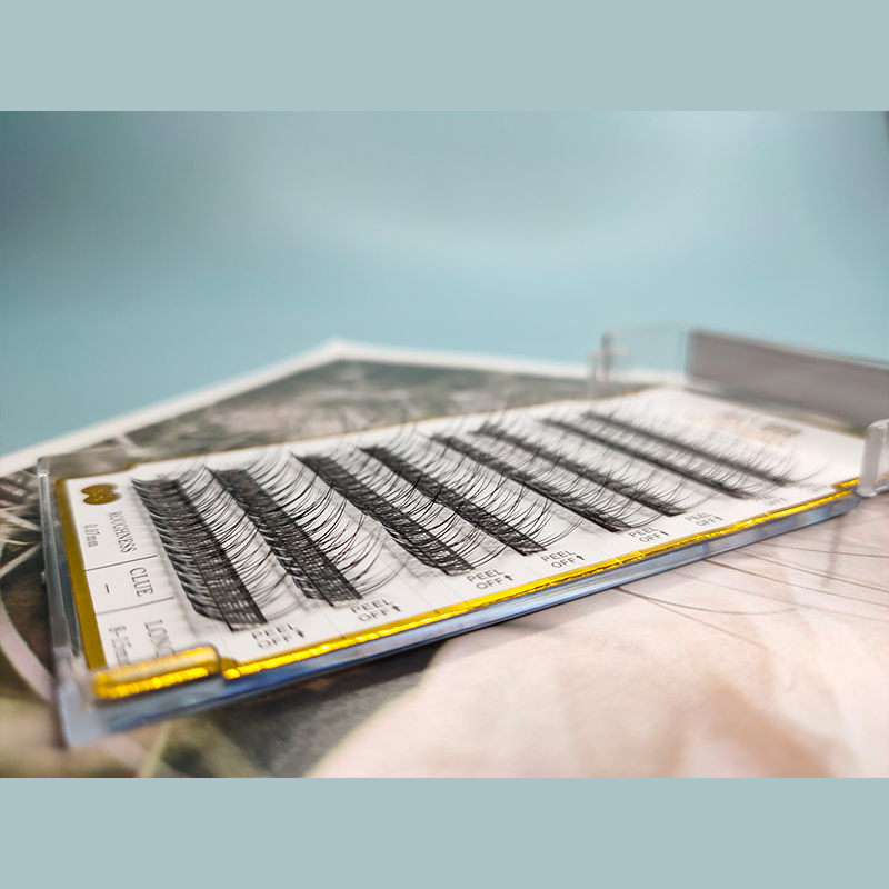 鱼尾睫毛分段式超软朵毛