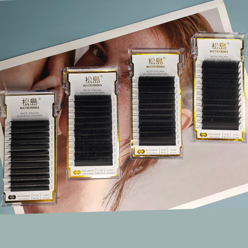 LB/LJ广角嫁接睫毛不散根天鹅绒