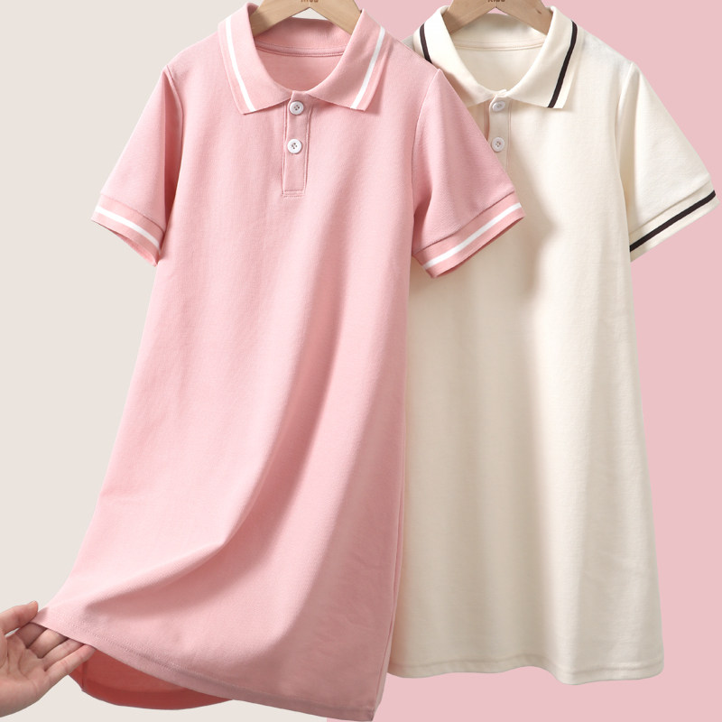 女童睡裙夏季薄款儿童2024新款棉学院风polo裙大童家居服睡衣裙子,童装/婴儿装/亲子装,家居裙/睡裙,淘宝优惠券,粉丝福利购,淘宝优惠卷