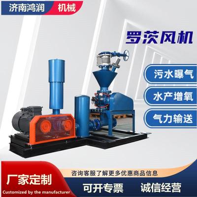 气力输送罗茨风机天然气增压罗茨鼓风机防护罩真空输送沼气增压泵