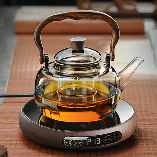超薄电陶炉煮茶壶一整套