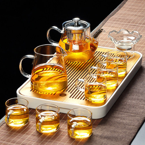 透明玻璃茶具套装家用功夫