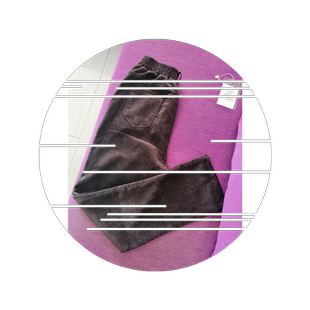 灯芯绒裤子女直筒2026春秋加厚条绒裤大码宽松高腰休闲裤淑女裤子