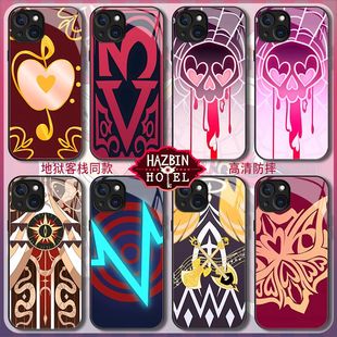 焱焱地狱客栈同款 iPhone12 15plus手机壳华为荣耀vivoOPPO 手机壳路西法夏莉3V周边适用苹果16promax