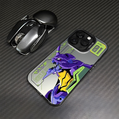 焱焱初号机适用iqoo11s手机壳10pro男iqoo9电镀iqooneo8pro新款neo苹果华为OPPOVIVO小米荣耀红米1加三星机甲