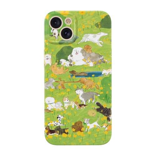手机壳小狗乐园iPhone15菲
