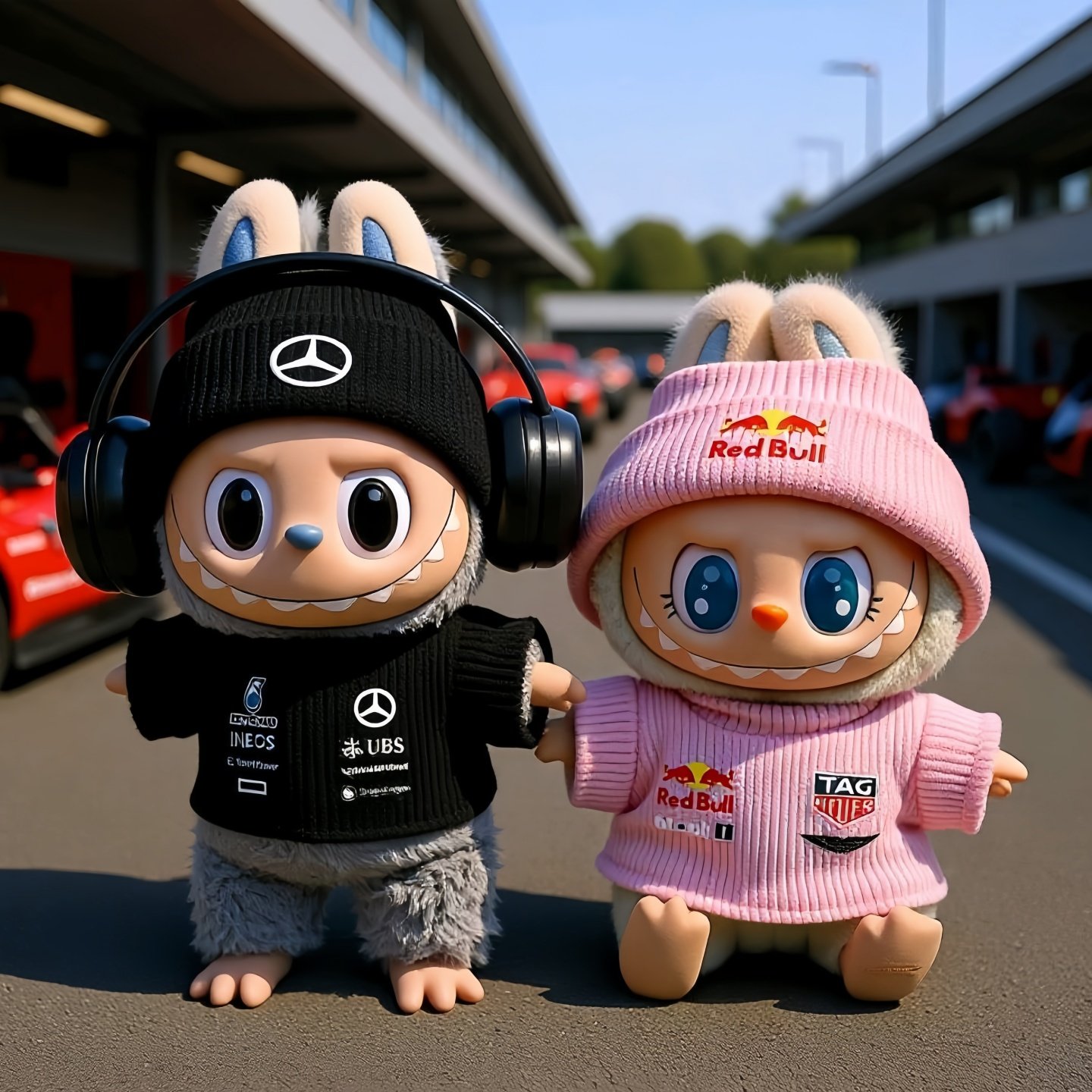 一二三代拉布布labubu马卡龙坐坐派对挂件衣服印花针织T恤帽子,模玩/动漫/周边/娃圈三坑/桌游,棉花娃娃/毛绒玩具娃衣,淘宝优惠券,粉丝福利购,淘宝优惠卷