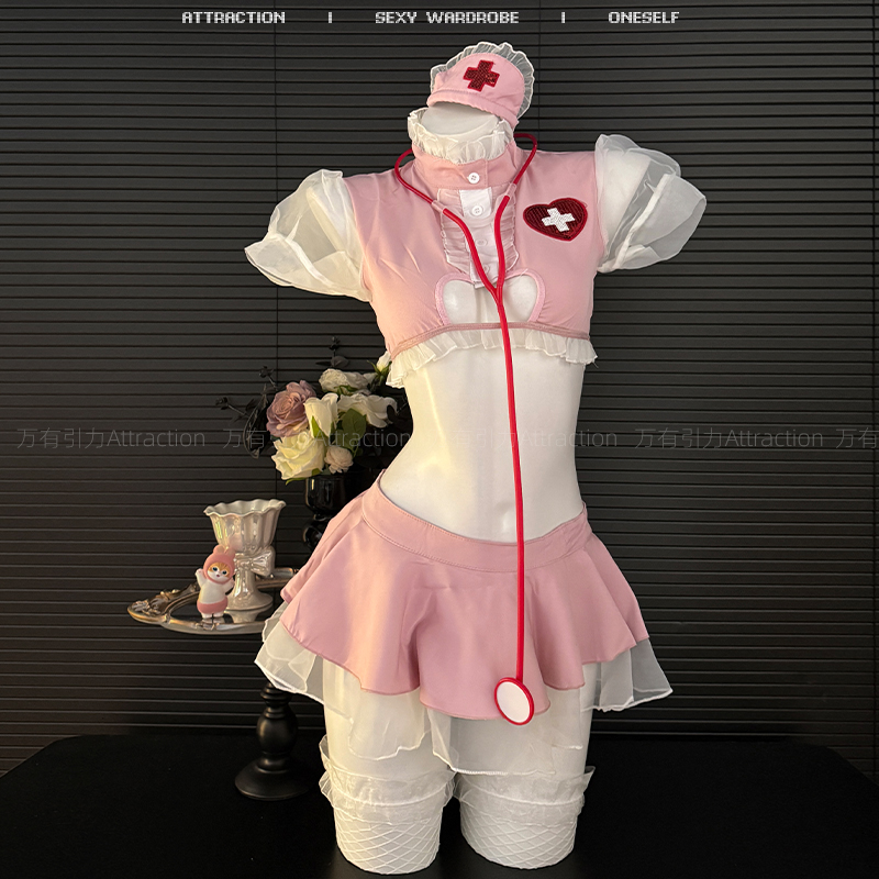 护士cos制服qqny内衣女性感睡裙