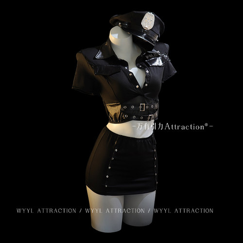 吸引力女警cos服警官情趣制服