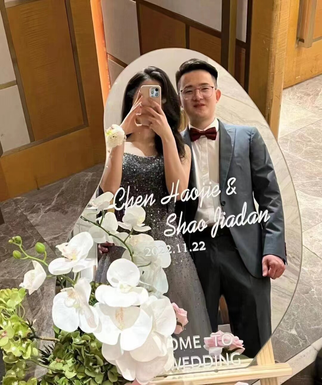 5毫米防刮不碎镜摄影镜面板异形摄影开业庆典婚礼迎宾云朵镜包邮