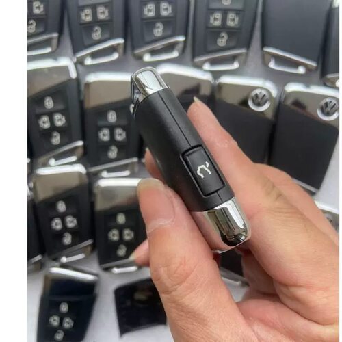 适用大众 蔚蓝 威然 智能卡 外壳全新MQB/5C /5Ｄ/49芯片遥控钥匙