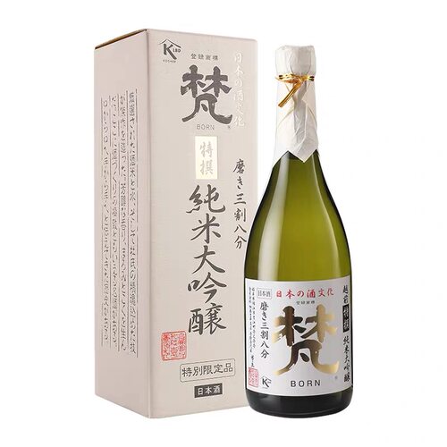 日本进口清酒梵纯米大吟酿
