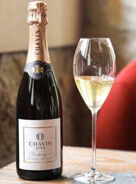 【清爽细腻应酬无忧】法国CHAVIN查文零点霞多丽脱醇起泡酒750ml