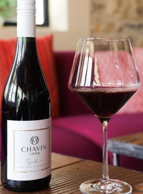 【高阶脱醇香醇可口】法国Chavin查文零点西拉干型脱醇红葡萄酒