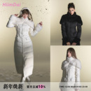 古早千金斗篷环保皮草披肩坎肩外套 百搭叠穿氛围感 HiimDai 雪宝