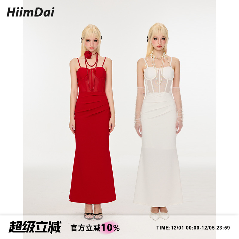 hiimdai节日氛围连衣裙