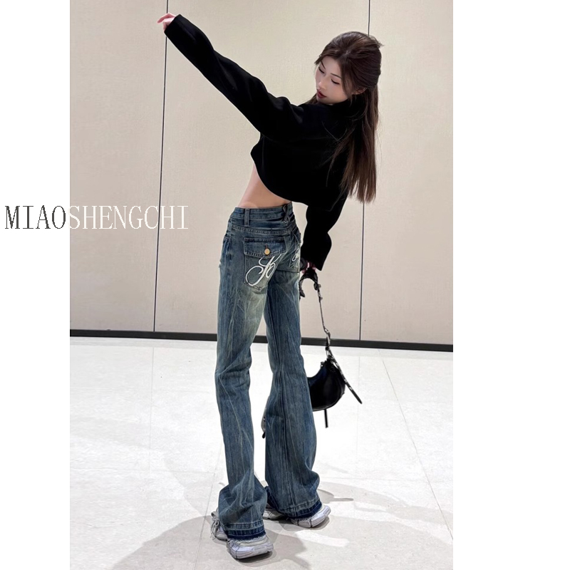 微喇加长常规牛仔布春夏牛仔裤