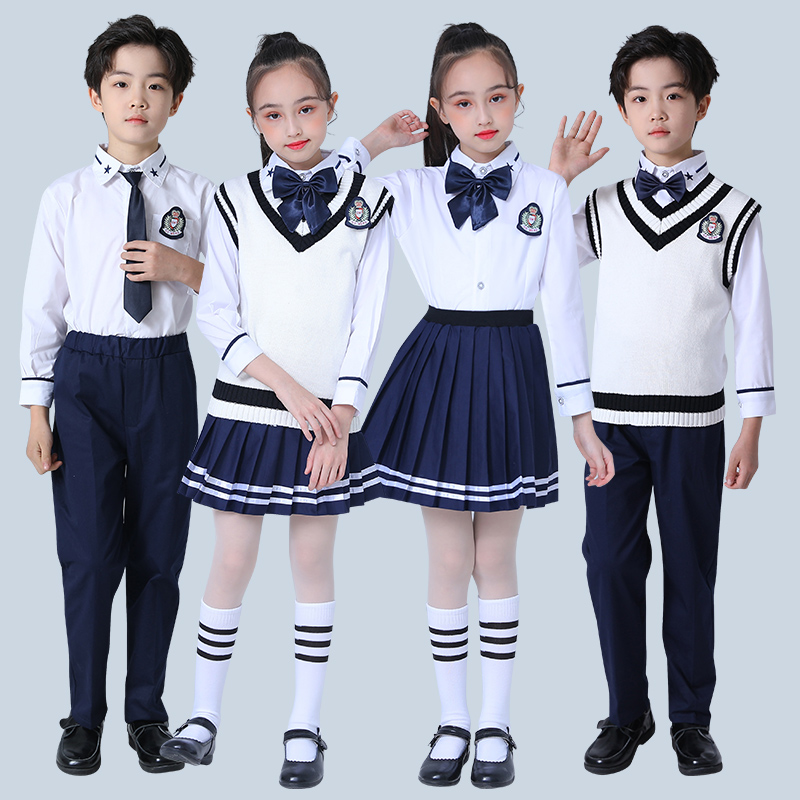 中小学生幼儿园园服英伦风