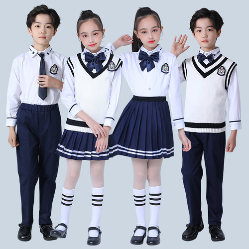 中小学生幼儿园园服英伦风