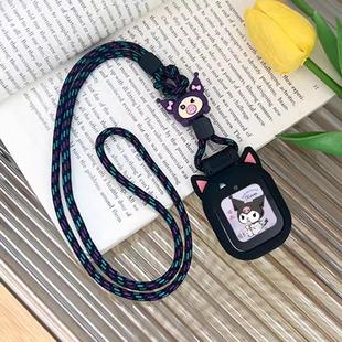 适用华为NIK AL00儿童智能电话手表5挂脖子套男女简约保护壳吊绳