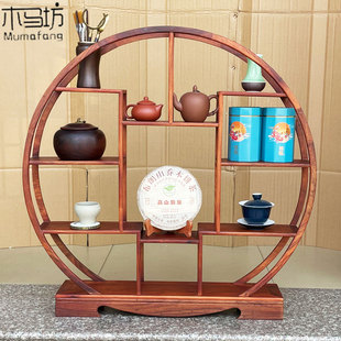 花梨木桌面茶架茶桌上的置物架茶具架子置物架紫砂壶摆放架茶摆架