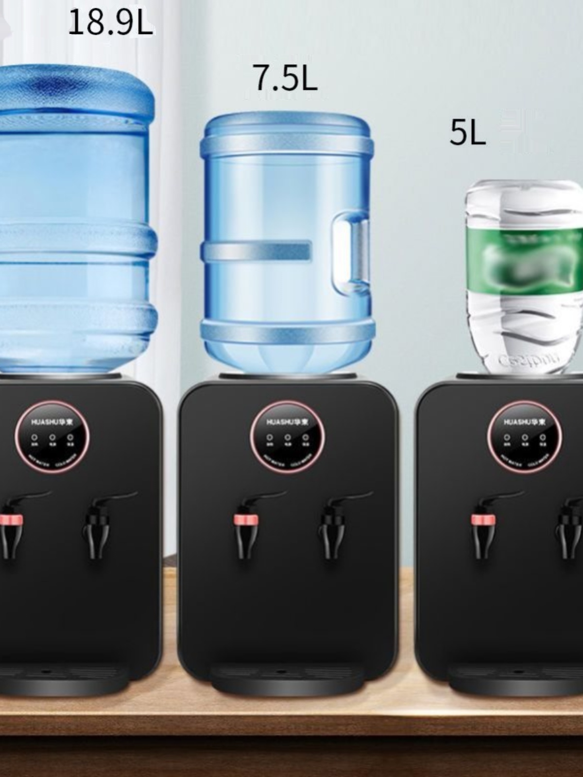 新款饮水机家用台式小型智能迷你冷热两用学生宿舍桌面水桶烧水器