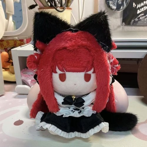 【工厂团】新龙族上杉绘梨衣属性10cm抱抱体棉花娃娃毛绒公仔玩偶