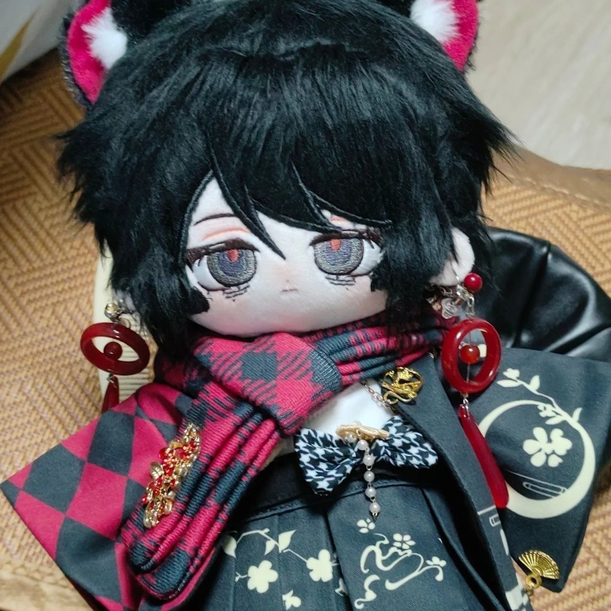 原神头七怪谈离宇亭属性20CM棉花娃娃无名氏公仔玩偶毛绒可爱礼物