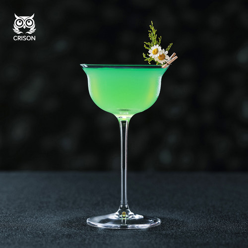 柯瑞森水晶鸡尾酒杯高脚杯