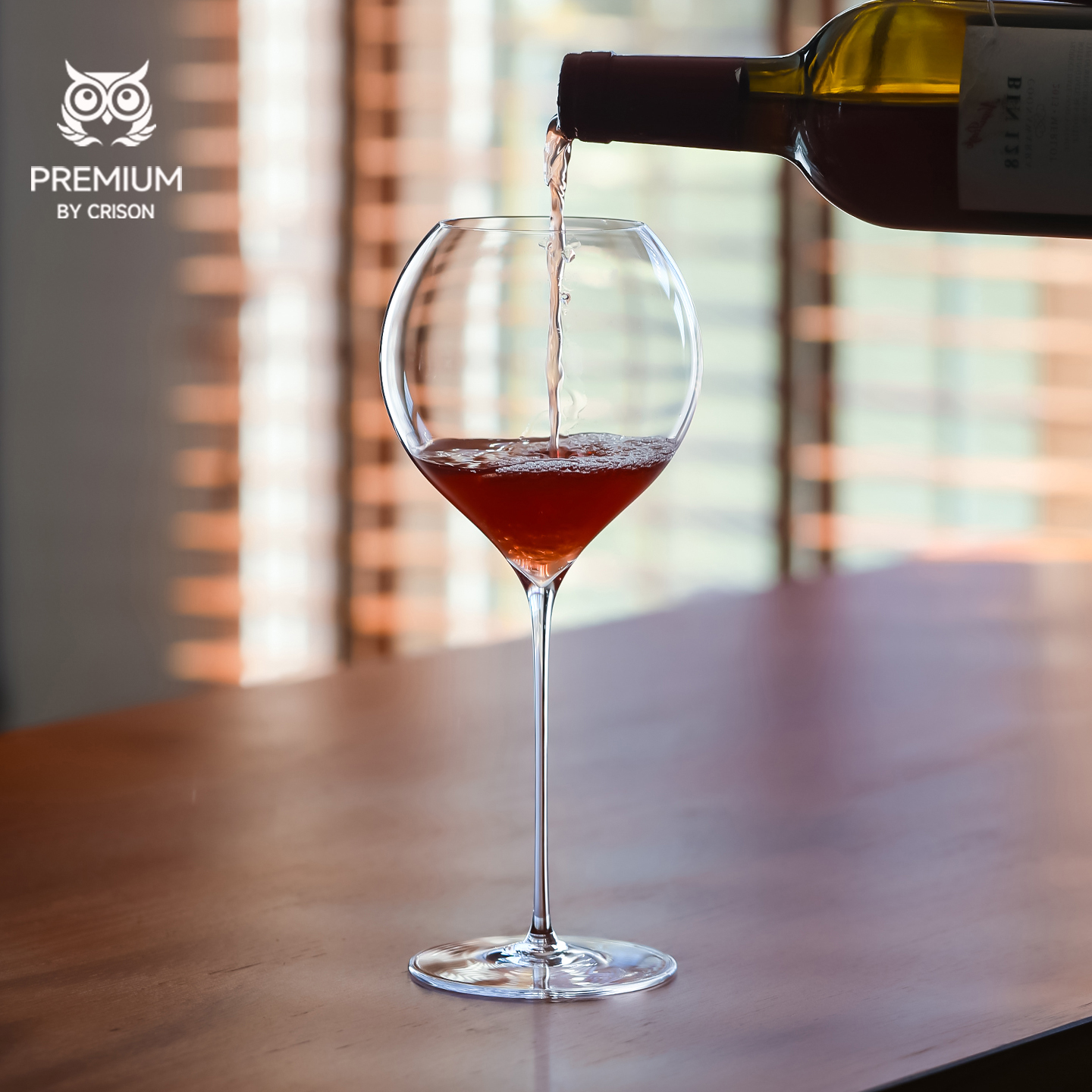 CRISON无铅水晶玻璃高脚红酒杯