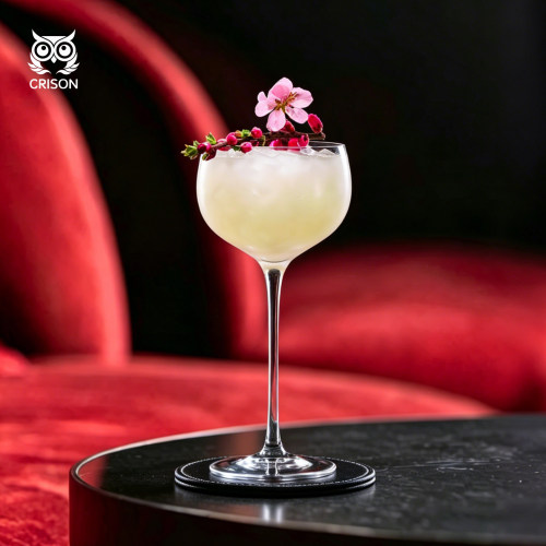 水晶高脚鸡尾酒杯酒杯