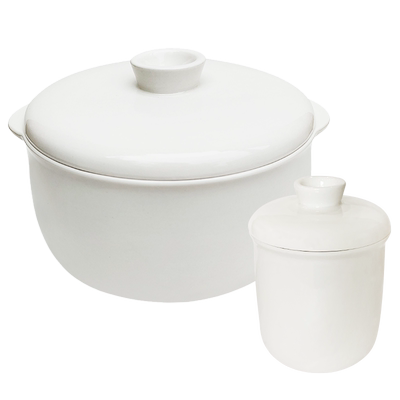 适配快乐一叮POT18电炖锅0.5升隔水燕窝炖盅1.8L陶瓷内胆盖子配件