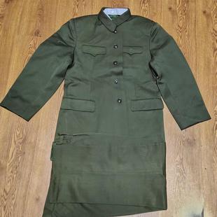 老式库存64交织马裤呢套装老货库存爷爷爸爸中山装收藏怀旧纪念