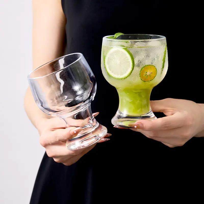 加厚宽口杯啤酒杯家用咖啡杯冷饮果汁杯创意大容量鸡尾酒杯385ml,餐饮具,啤酒杯,淘宝优惠券,粉丝福利购,淘宝优惠卷