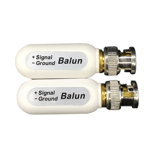 防水无源双绞线传输器 抗干扰BNC转网络线信号延长 免剥线 卡线式