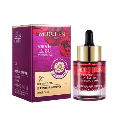梦希蓝双重玫瑰时光焕颜精华油