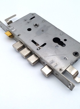 24*240304不锈钢挡片方头双快防盗门锁体卧室不带钥匙