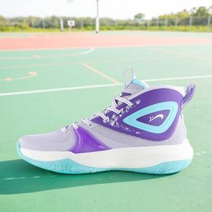 2023秋新款 正品 运动休闲减震防滑网面透气L33G99 篮球鞋 贵人鸟男鞋